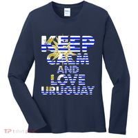 Keep Calm And Love Uruguay Women's Long Sleeve Shirt thumb 0