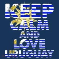 Keep Calm And Love Uruguay Women's Long Sleeve Shirt thumb 2