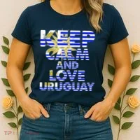 Keep Calm And Love Uruguay Women's T-Shirt thumb 2