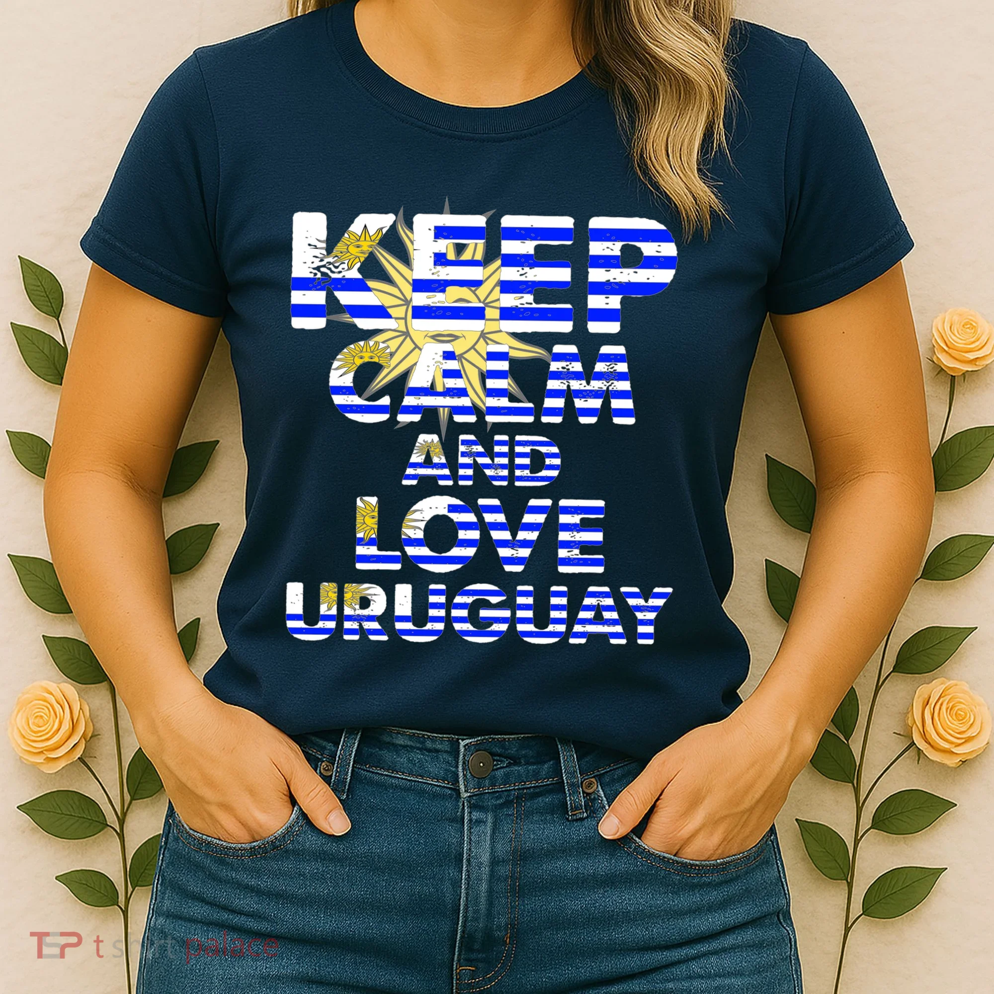 Keep Calm And Love Uruguay Women's T-Shirt