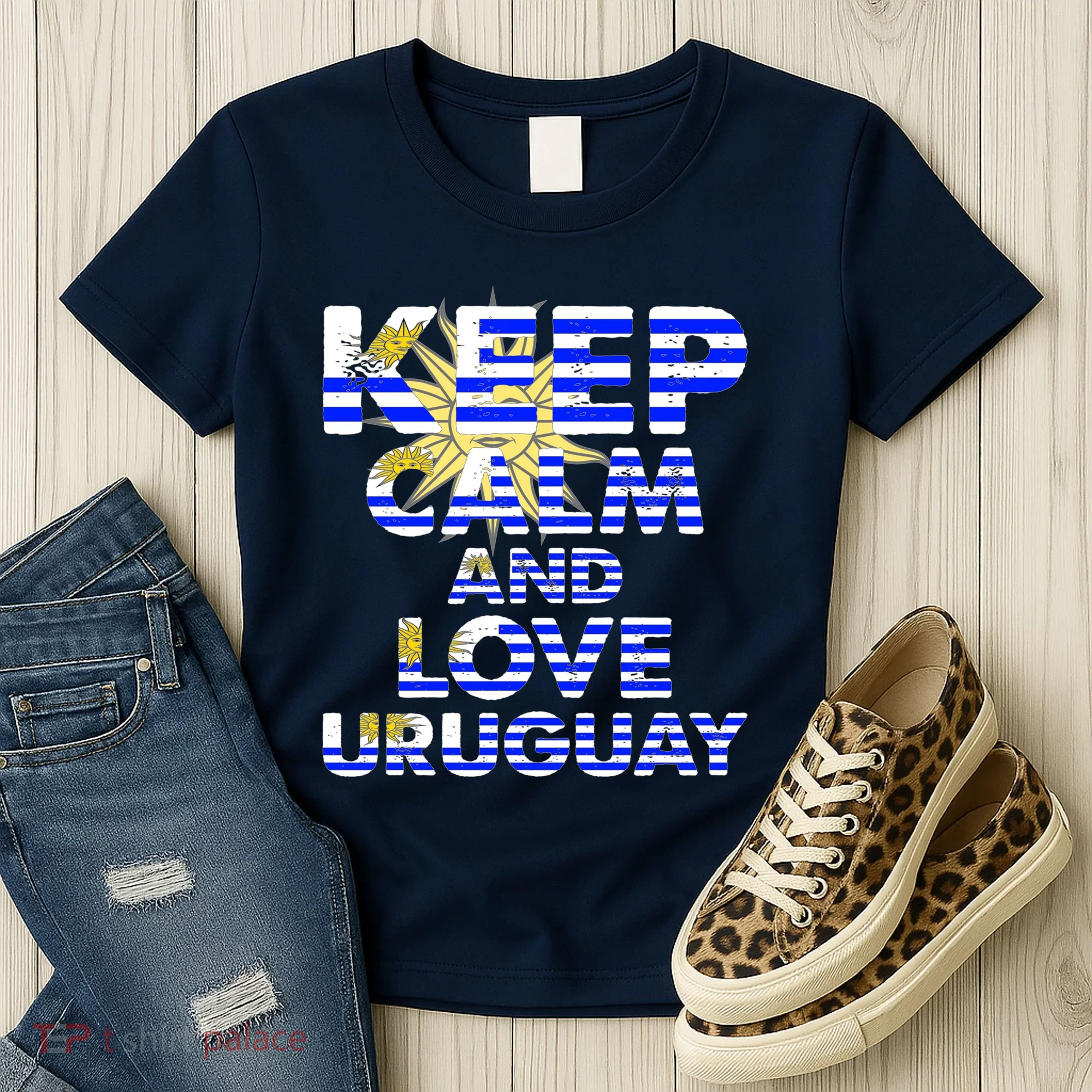 Keep Calm And Love Uruguay Women's T-Shirt