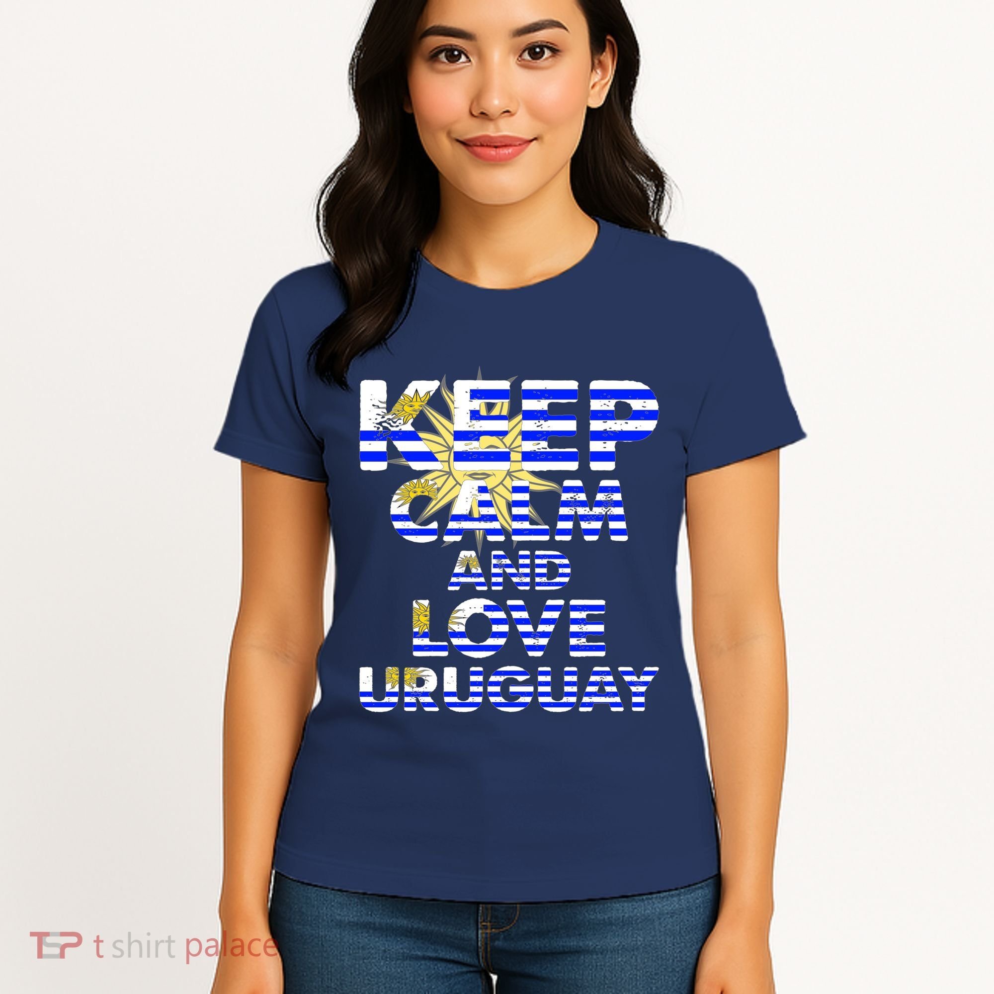 Keep Calm And Love Uruguay Women's T-Shirt