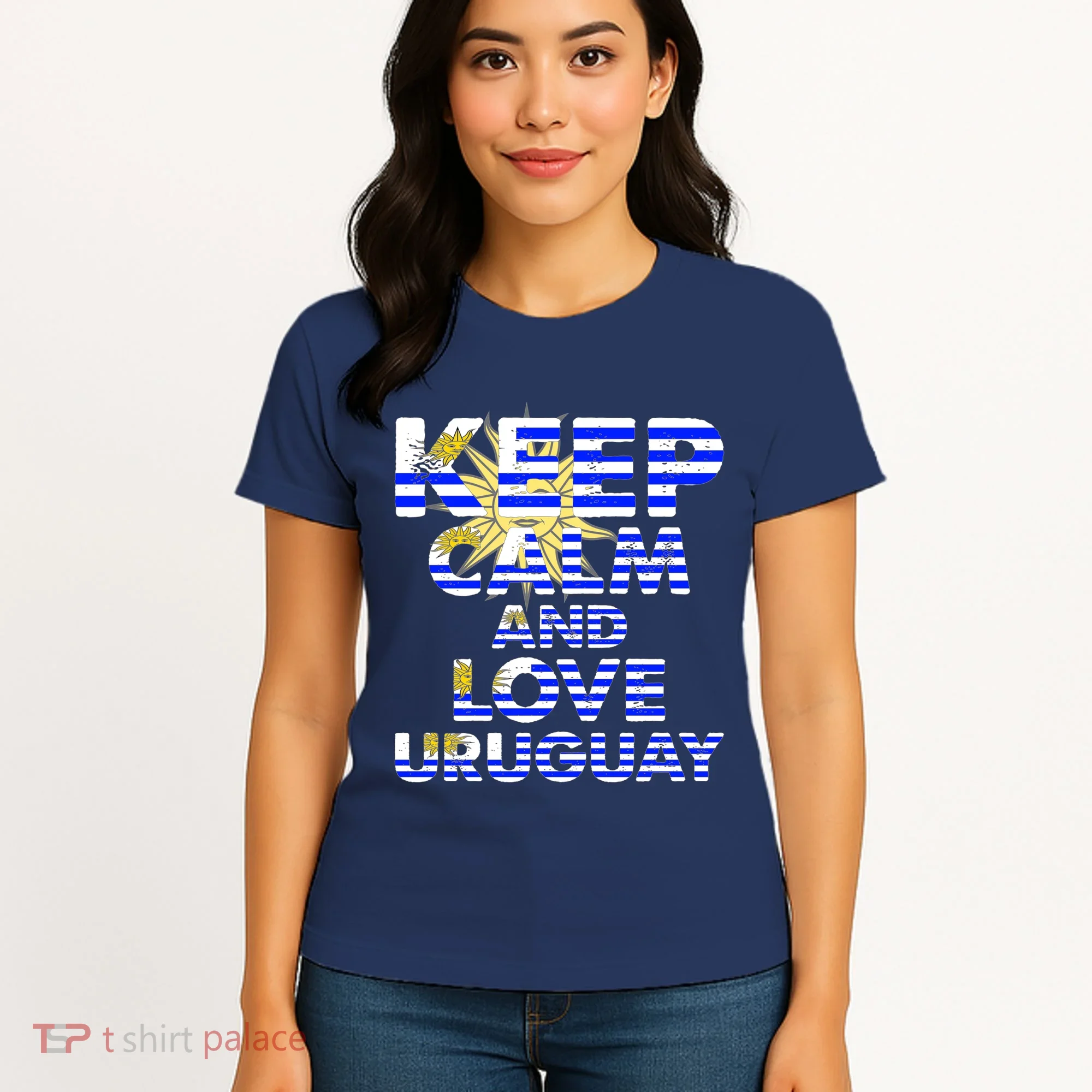 Keep Calm And Love Uruguay Women's T-Shirt