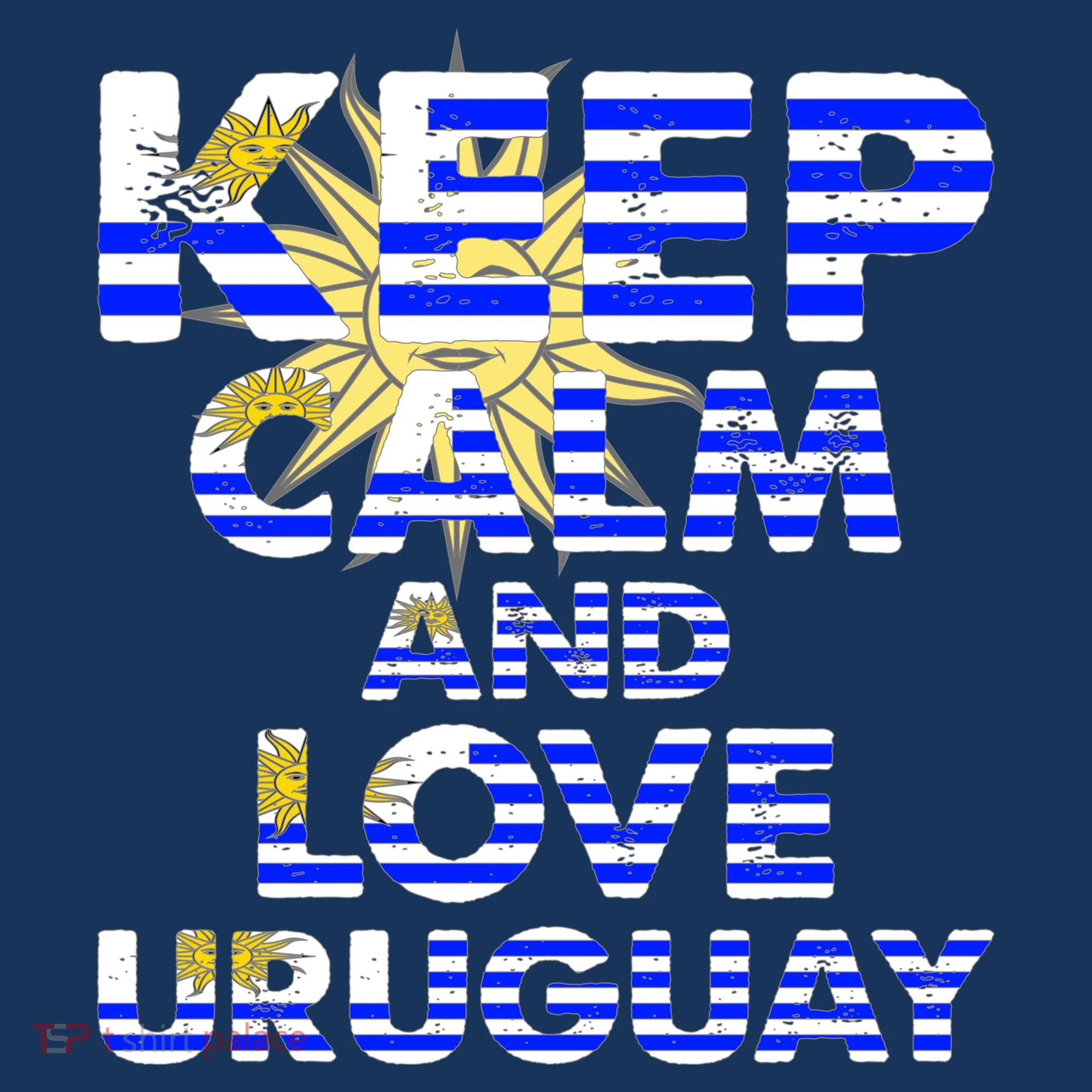 Keep Calm And Love Uruguay Women's T-Shirt