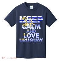 Keep Calm And Love Uruguay Kids T-Shirt thumb 0