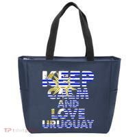Keep Calm And Love Uruguay Tote Bag thumb 0