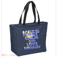 Keep Calm And Love Uruguay Tote Bag thumb 2