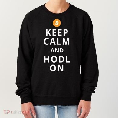 Keep Cam And Hodl On Bitcoin Women's Sweatshirt