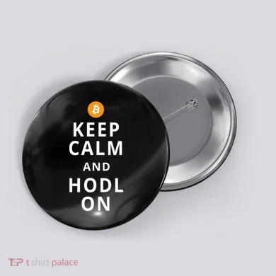 Keep Cam And Hodl On Bitcoin Button