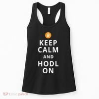 Keep Cam And Hodl On Bitcoin Women's Tank Top thumb 0