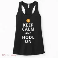 Keep Cam And Hodl On Bitcoin Women's Tank Top thumb 0