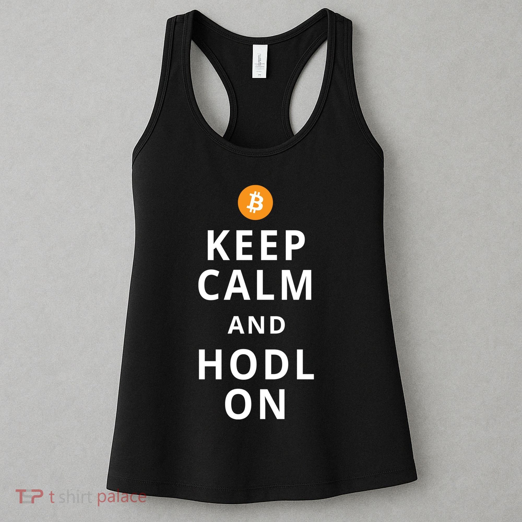 Keep Cam And Hodl On Bitcoin Women's Tank Top