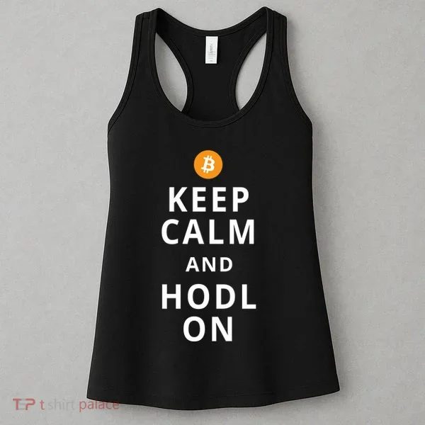 Keep Cam And Hodl On Bitcoin Women's Tank Top