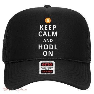 Keep Cam And Hodl On Bitcoin Hat