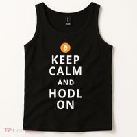 Keep Cam And Hodl On Bitcoin Tank Top thumb 2