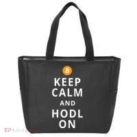 Keep Cam And Hodl On Bitcoin Tote Bag thumb 0