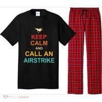 Keep Calm And Call An Airstrike Pajama Set thumb 0