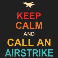 Keep Calm And Call An Airstrike Hat thumb 2
