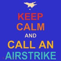 Keep Calm And Call An Airstrike Hoodie thumb 7