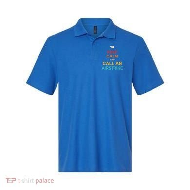Keep Calm And Call An Airstrike Polo