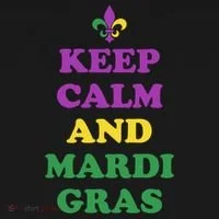 Keep Calm And Mardi Gras Festive Bucket Hat thumb 4