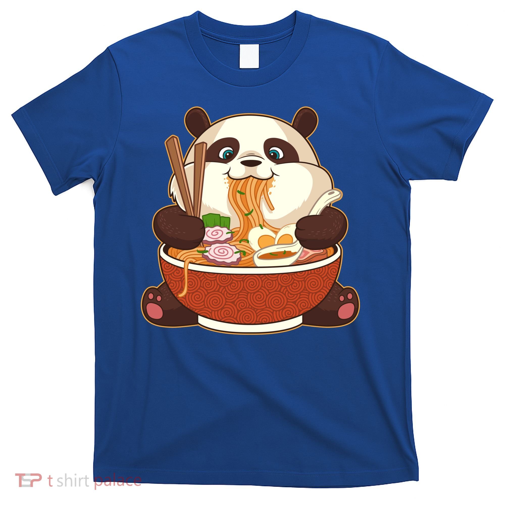 Kawaii Cute Anime Panda Otaku Japanese Ramen Noodles Gift T-Shirt