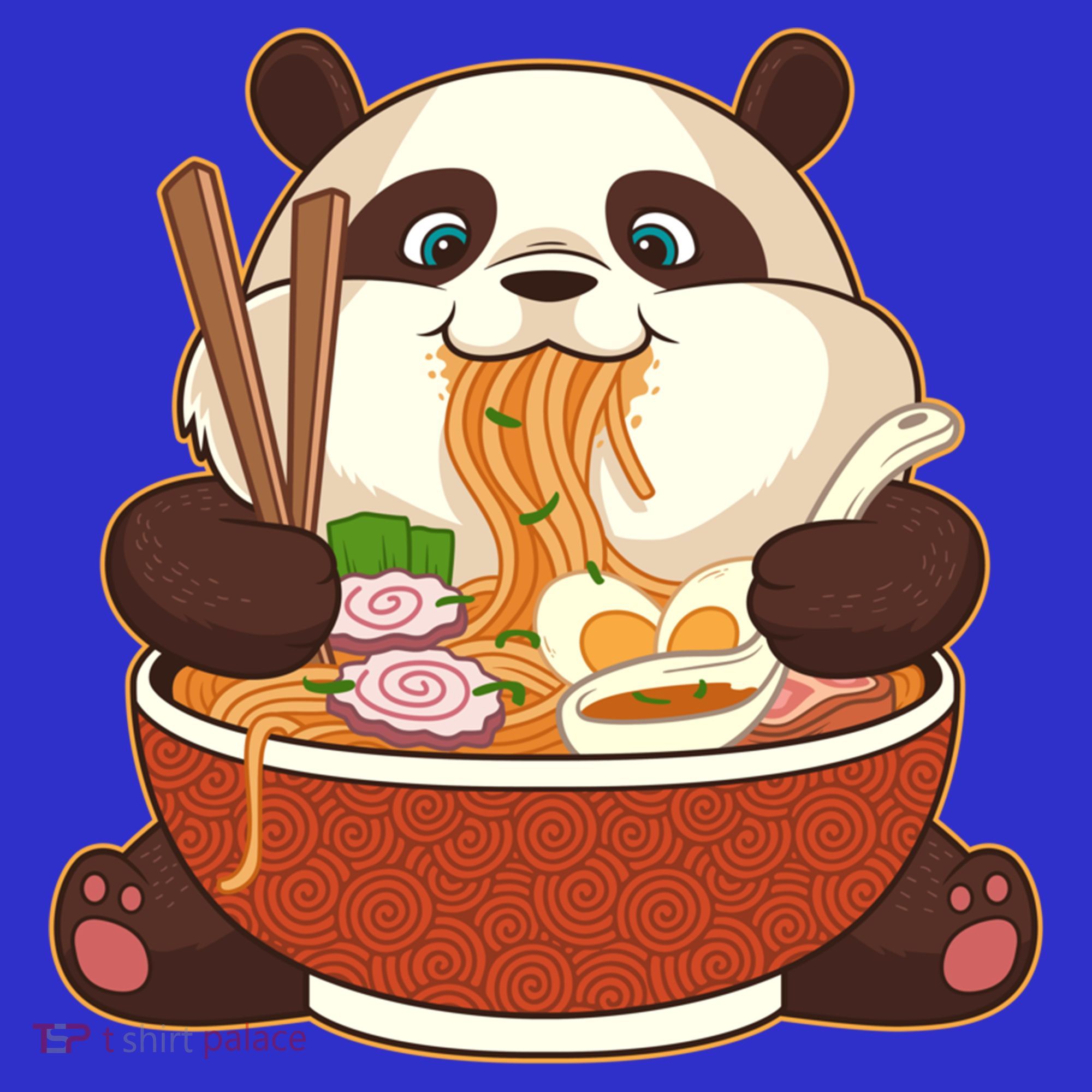 Kawaii Cute Anime Panda Otaku Japanese Ramen Noodles Gift Women's Tank Top
