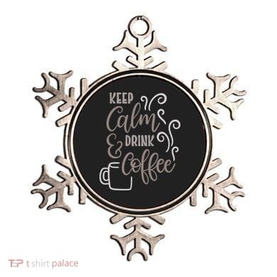 Keep Calm And Drink Coffee Ornament