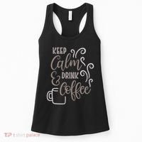 Keep Calm And Drink Coffee Women's Tank Top thumb 0