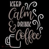 Keep Calm And Drink Coffee Visor thumb 3