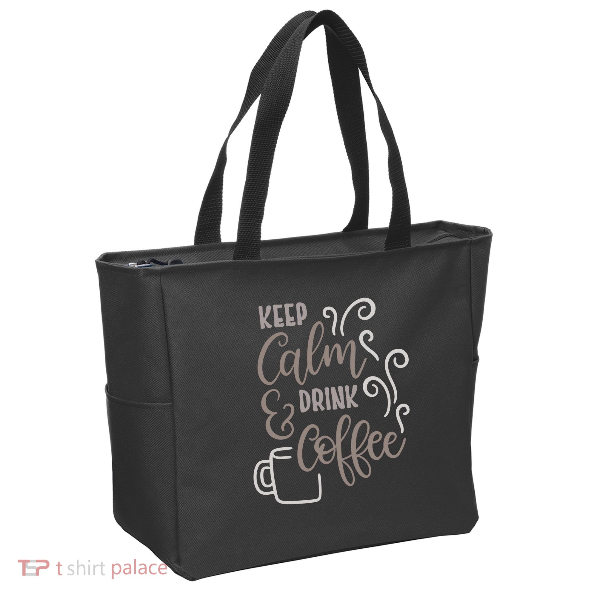 Keep Calm And Drink Coffee Bag