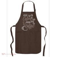 Keep Calm And Drink Coffee Apron thumb 0