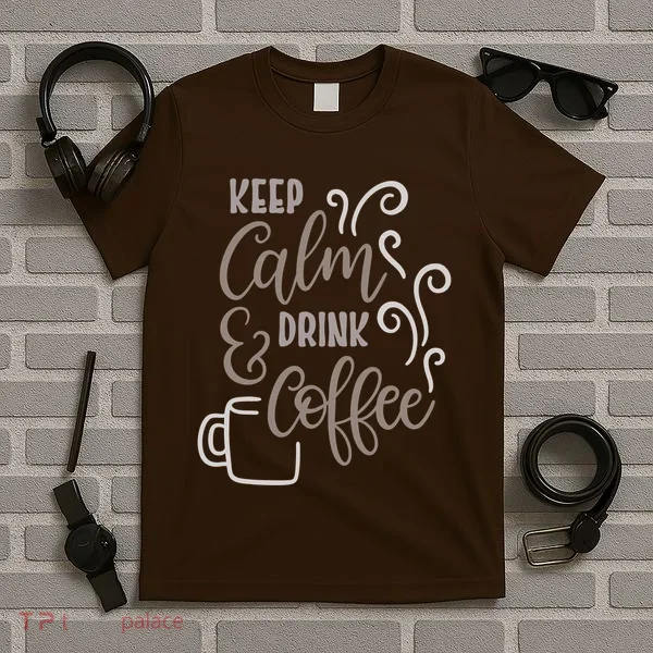 Keep Calm And Drink Coffee T-Shirt