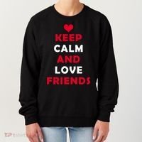Keep Calm And Love Friends Women's Sweatshirt thumb 0