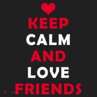 Keep Calm And Love Friends Women's Sweatshirt thumb 2