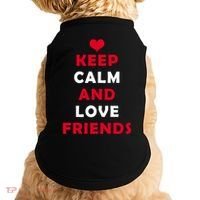 Keep Calm And Love Friends Doggie Tank thumb 0