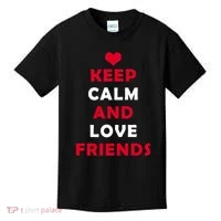 Keep Calm And Love Friends Kids T-Shirt thumb 0