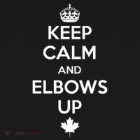 Keep Calm and Elbows Up Canada is Not for Sale  Bucket Hat thumb 4