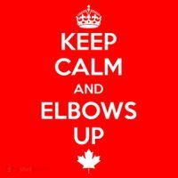 Keep Calm and Elbows Up Canada is Not for Sale  Mousepad thumb 1