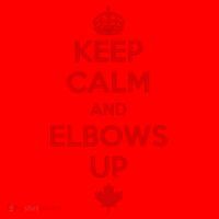 Keep Calm and Elbows Up Canada is Not for Sale  Santa Hat thumb 1