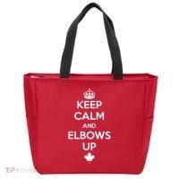 Keep Calm and Elbows Up Canada is Not for Sale  Tote Bag thumb 0