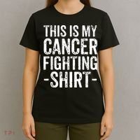 Kidney Cancer Awareness This Is My Cancer Fighting Orange T-Shirt thumb 4