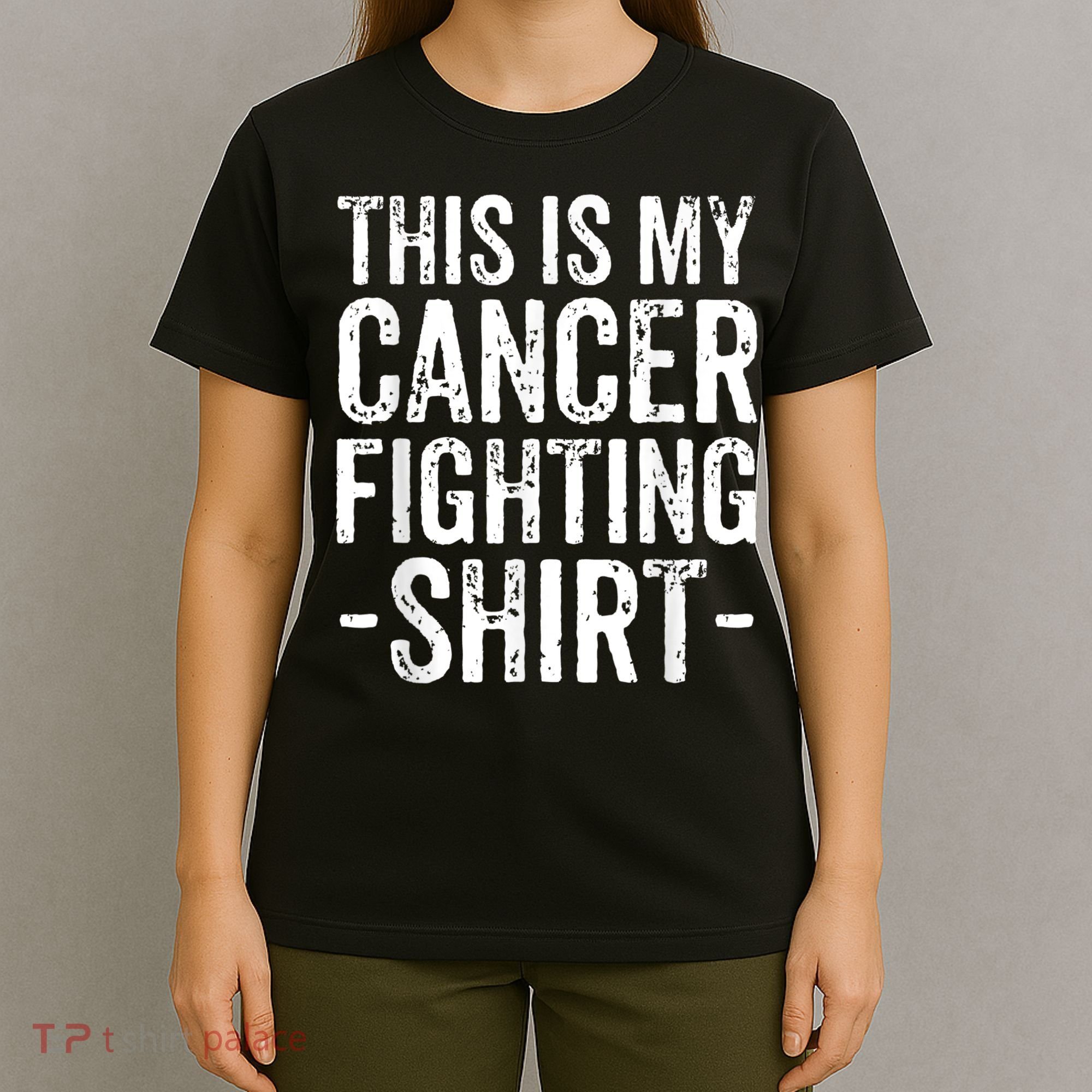 Kidney Cancer Awareness This Is My Cancer Fighting Orange T-Shirt