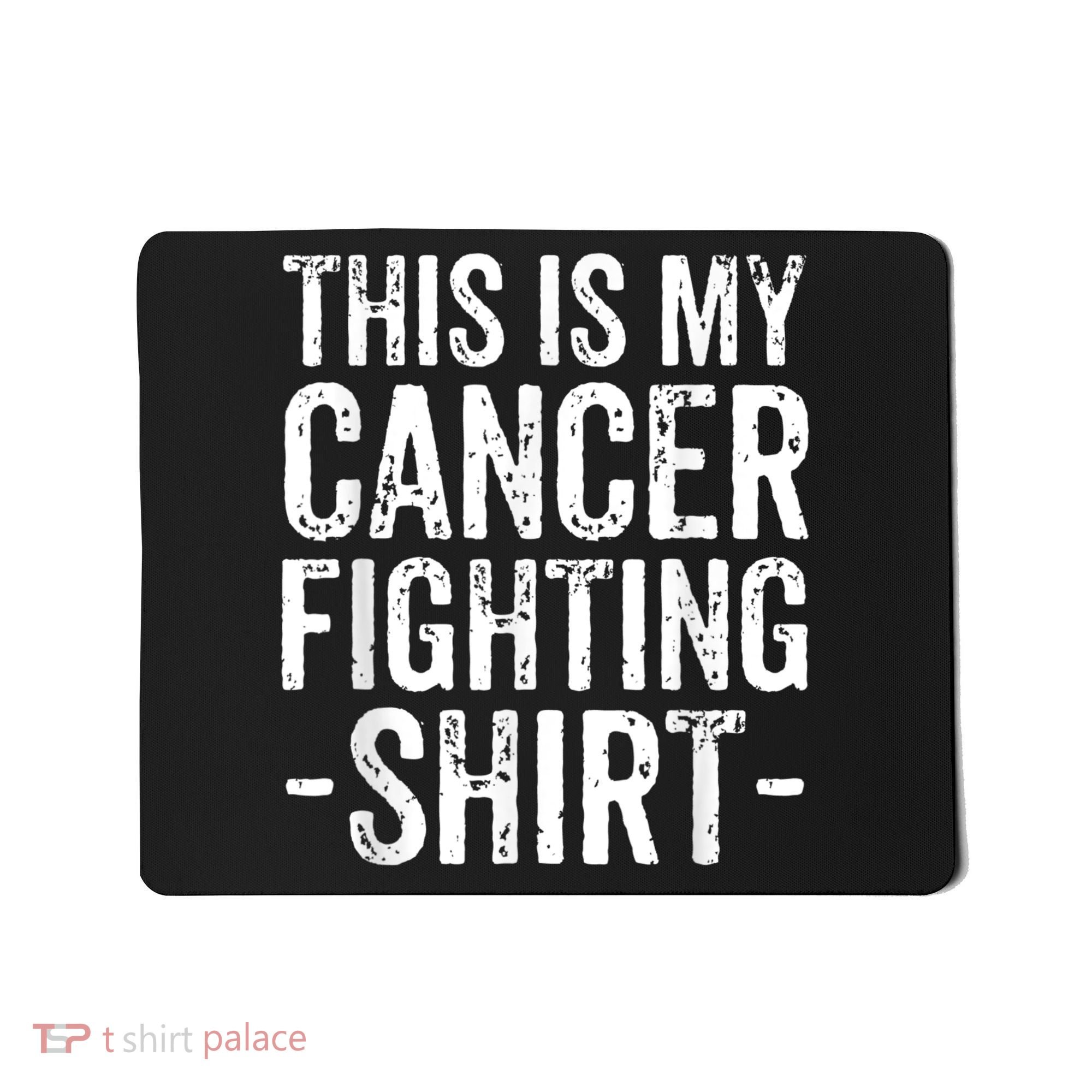 Kidney Cancer Awareness This Is My Cancer Fighting Orange Mousepad