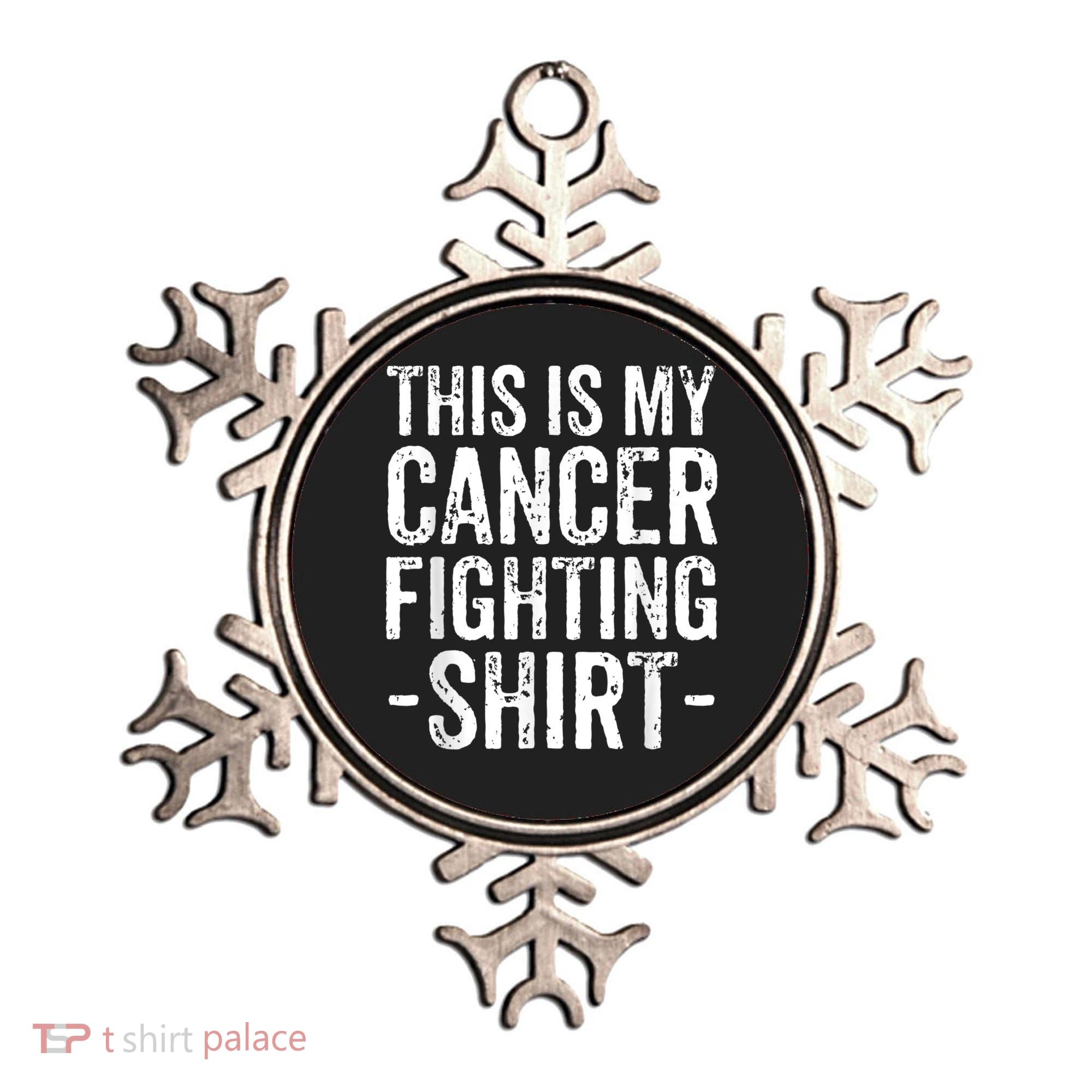 Kidney Cancer Awareness This Is My Cancer Fighting Orange Ornament