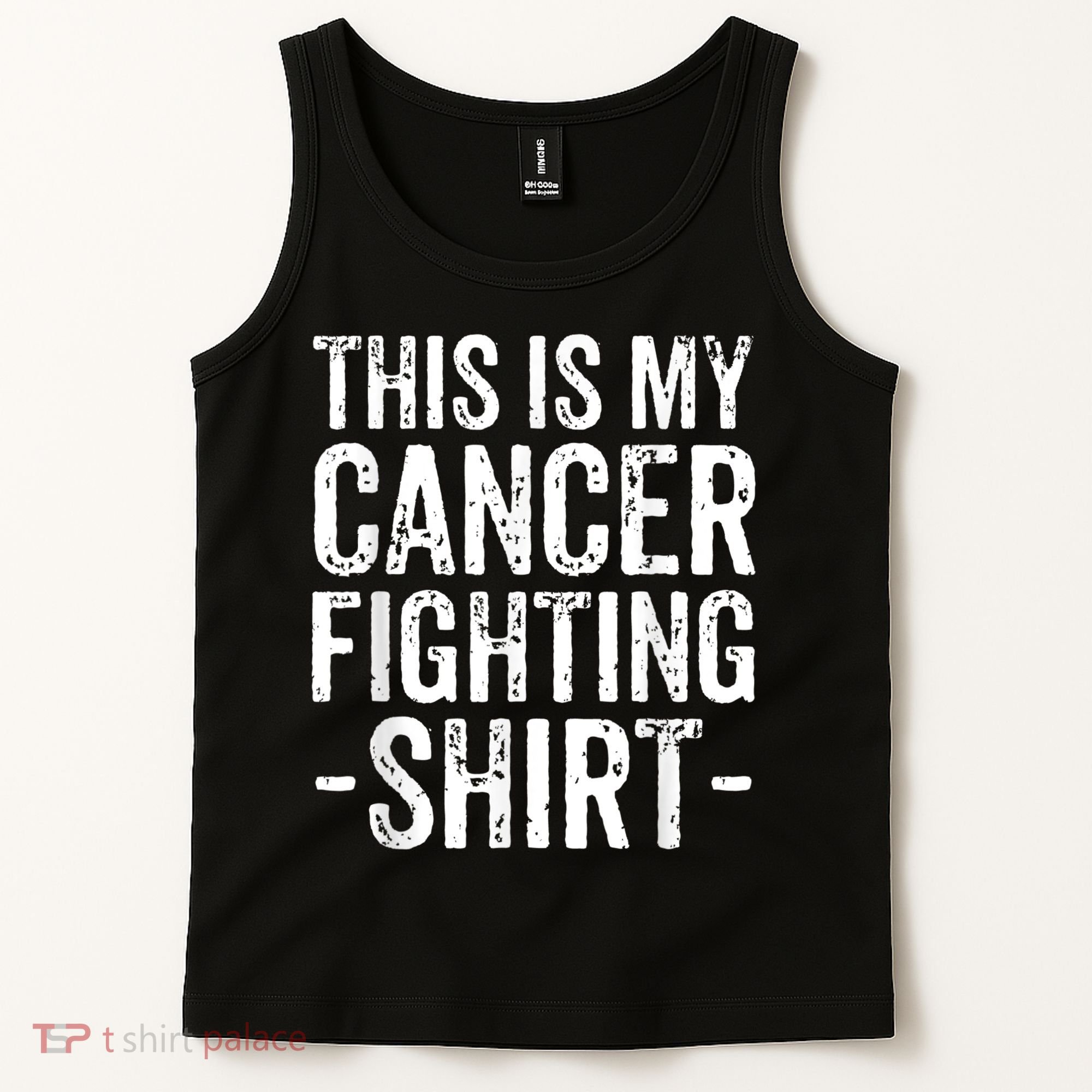 Kidney Cancer Awareness This Is My Cancer Fighting Orange Tank Top