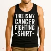 Kidney Cancer Awareness This Is My Cancer Fighting Orange Tank Top thumb 3