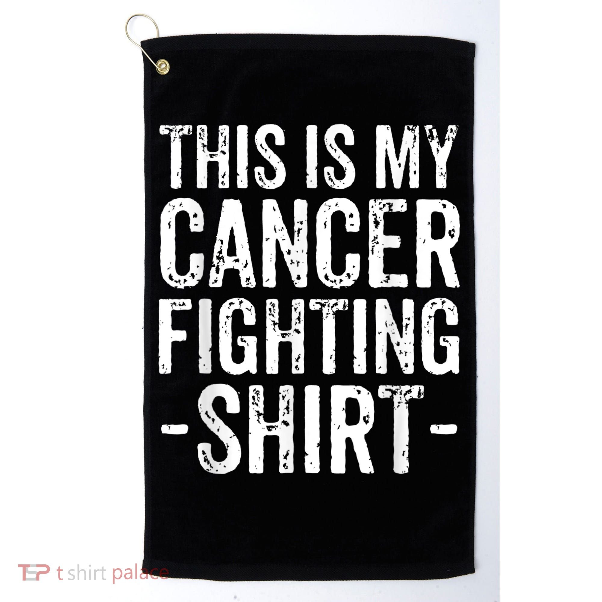 Kidney Cancer Awareness This Is My Cancer Fighting Orange Golf Towel