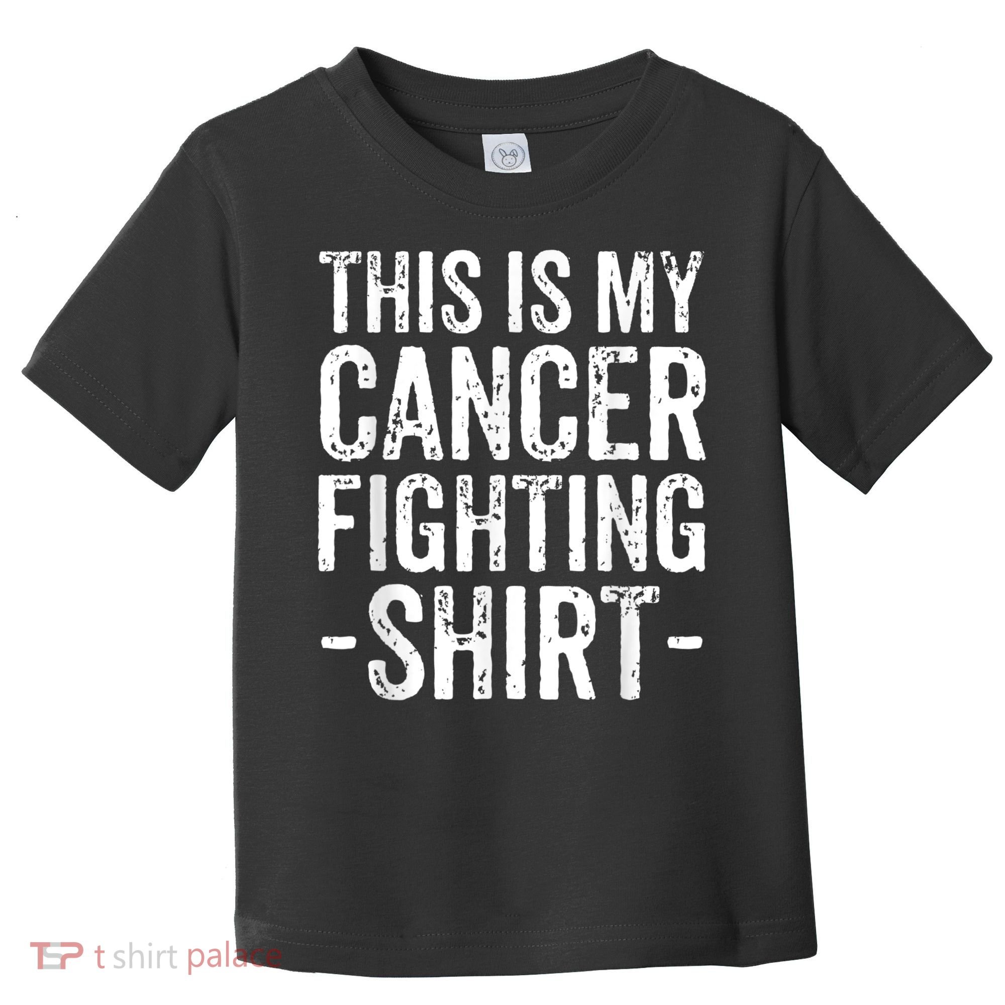 Kidney Cancer Awareness This Is My Cancer Fighting Orange Toddler T-Shirt