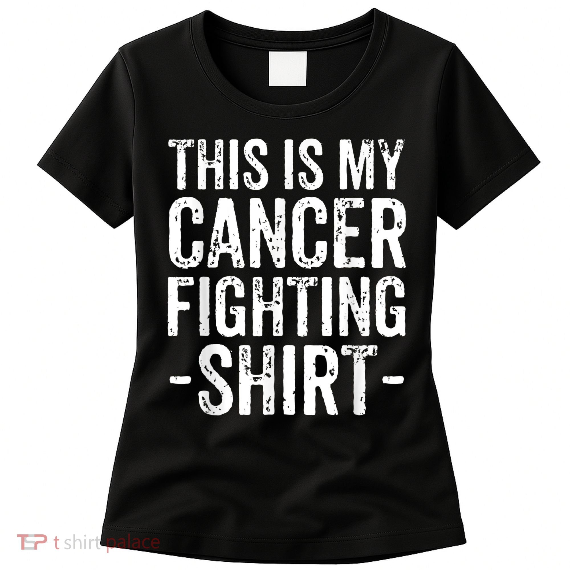 Kidney Cancer Awareness This Is My Cancer Fighting Orange Women's T-Shirt